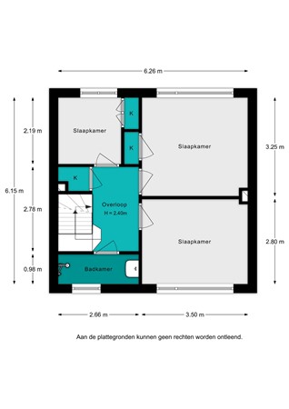Plattegrond - Boudewijnstraat 72, 4791 CL Klundert - Boudewijnstraat 72 - 1e verdieping - 2D.jpg
